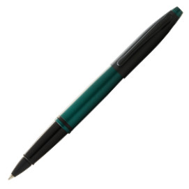 Cross Calais Rollerball Pen - Green Lacquer Black Trim