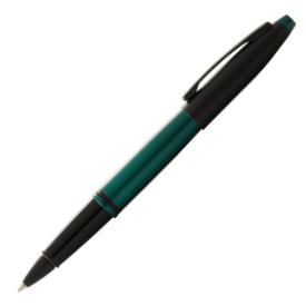 Cross Calais Rollerball Pen - Green Lacquer Black Trim - Picture 1