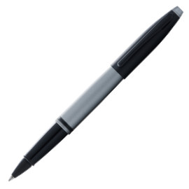 Cross Calais Rollerball Pen - Grey Lacquer Black Trim