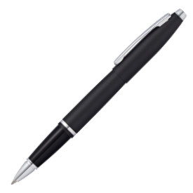 Cross Calais Rollerball Pen - Matte Black Chrome Trim - Picture 1