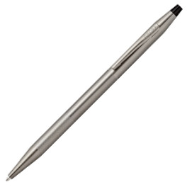 Cross Century Classic Ballpoint Pen - Micro Knurled Titanium Grey