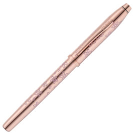 Cross Century II Cherry Blossom Rollerball Pen - Rose Gold with Rose Gold Trim - Picture 1