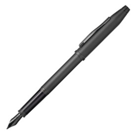 Cross Century II Fountain Pen - Micro Knurled Black PVD - Picture 1