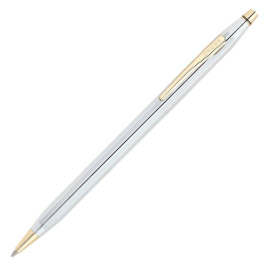 Cross Classic Century Ballpoint Pen - Medalist Chrome and Gold