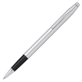 Cross Classic Century Rollerball Pen - Lustrous Chrome in Luxury Gift Box with Free Blue Journal - Picture 2
