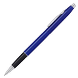 Cross Classic Century Rollerball Pen - Translucent Blue Chrome Trim - Picture 1