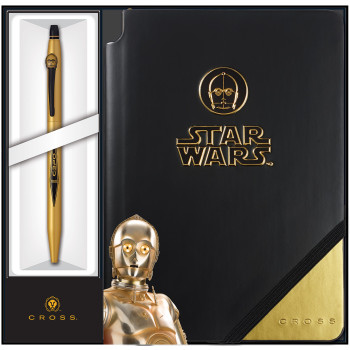 Cross Click Rollerball Pen - Star Wars™ C3PO with Journal - Picture 1