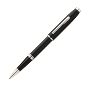 Cross Coventry Rollerball Pen - Black Lacquer Chrome Trim