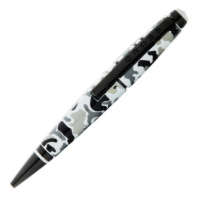 Cross Edge Rollerball Pen - Grey Camo Print PVD Trim - Picture 2