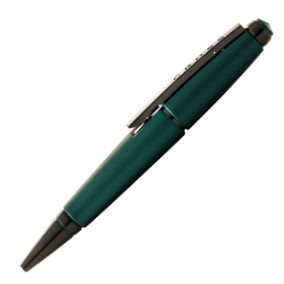 Cross Edge Rollerball Pen - Matte Green Lacquer PVD Trim - Picture 3