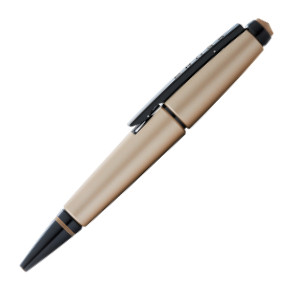 Cross Edge Rollerball Pen - Matte Hazlenut Lacquer PVD Trim - Picture 3