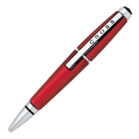 Cross Edge Rollerball Pen - Metallic Red - Picture 2