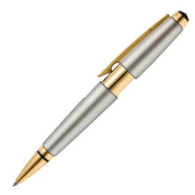 Cross Edge Rollerball Pen - Sonic Titanium Lacquer Gold Trim - Picture 1