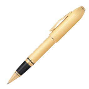 Cross Peerless 125 Rollerball Pen - 23K Heavy Gold Plated - Picture 1