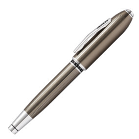 Cross Peerless 125 Rollerball Pen - Titanium Grey Platinum Trim - Picture 3