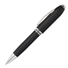 Cross Peerless Ballpoint Pen - Tokyo Satin Black (Special Edition) - Picture 1