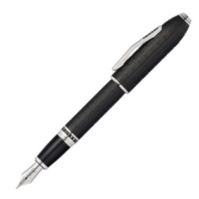 Cross Peerless Fountain Pen - Tokyo Satin Black (Special Edition) - Picture 1