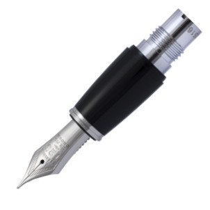 Cross Peerless Nib Section - Solid 18K Gold Rhodium Plated
