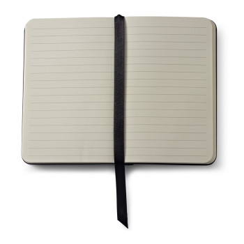 Cross Ruled Leather Journal - Classic Black - Small - Picture 1