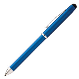 Cross Tech3+ Multipen - Metallic Blue Chrome Trim - Picture 1