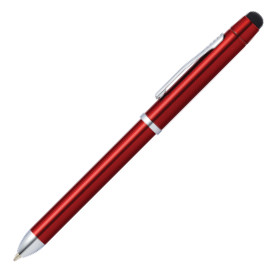 Cross Tech3+ Multipen - Translucent Red Chrome Trim - Picture 1