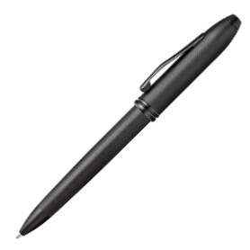Cross Townsend Ballpoint Pen - Micro Knurled Black PVD - Picture 1