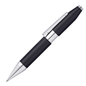 Cross X-Series Rollerball Pen - Charcoal Black Chrome Trim - Picture 1