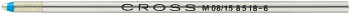 Cross D1 Multipen Refill - Blue Medium (Pack of 2)