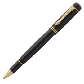 Kaweco DIA 2 Rollerball Pen - Black Gold Trim