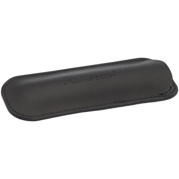 Kaweco Eco Leather Pouch For Sport Pens - Black - Double