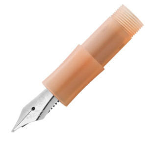 Kaweco Frosted Sport Nib with Soft Mandarine Grip - Stainless Steel