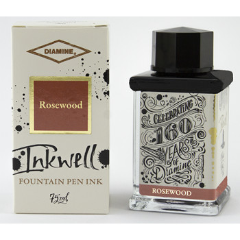 Diamine 160th Anniversary 75ml Ink Bottle - Rosewood