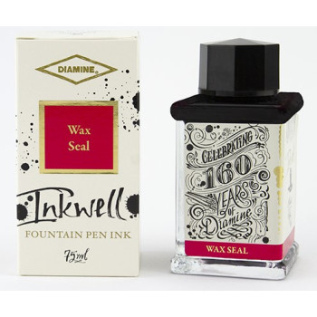 Diamine 160th Anniversary 75ml Ink Bottle - Wax Seal