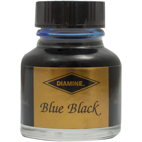 Diamine Ink Bottle 30ml - Registrar's Blue/Black