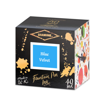 Diamine Ink Bottle 40ml - Blue Velvet - Picture 1