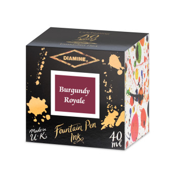 Diamine Ink Bottle 40ml - Burgundy Royale - Picture 1