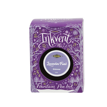Diamine Inkvent Christmas Ink Bottle 50ml - Lavender Frost - Picture 2
