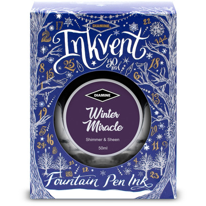 Diamine Inkvent Christmas Ink Bottle 50ml - Winter Miracle - Picture 2