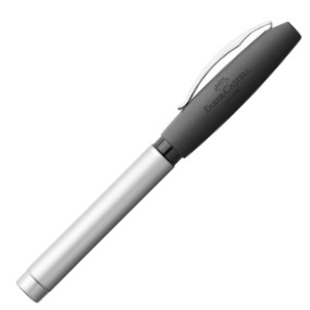 Faber-Castell Basic Fountain Pen - Matte Chrome - Picture 1