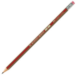 Faber-Castell Dessin 2001 Graphite Pencil with Eraser Tip