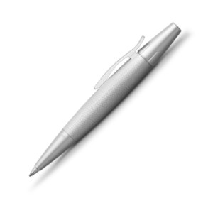 Faber-Castell E-Motion Ballpoint Pen - Pure Silver