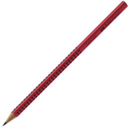 Faber-Castell Grip 2001 Graphite Pencil - Broad - Red