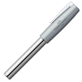 Faber-Castell Loom Fountain Pen - Metallic Light Blue - Picture 1
