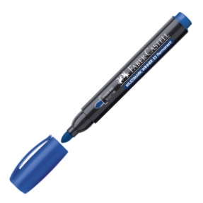 Faber-Castell Marker Multimark Winner 52 Permanent Marker - Bullet -Blue