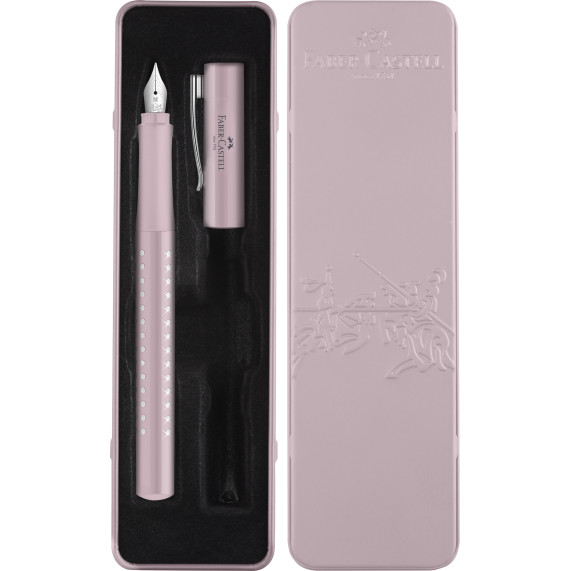 Faber-Castell Sparkle Fountain Pen Set - Rose