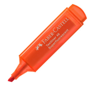 Faber-Castell Textliner 46 Highlighter - Assorted Colours (Wallet of 6) - Picture 2