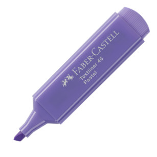 Faber-Castell Textliner 46 Pastel Highlighter - Assorted Pastel Colours (Wallet of 4) - Picture 3