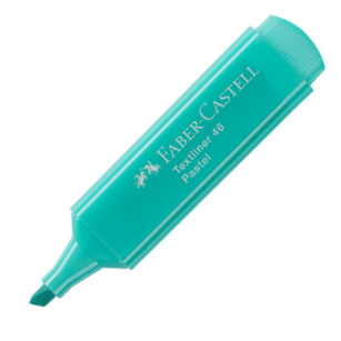 Faber-Castell Textliner 46 Pastel Highlighter - Assorted Pastel Colours (Wallet of 4) - Picture 4