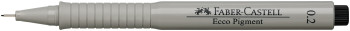 Faber-Castell Ecco Pigment Fineliner Pen - Black - 0.2mm