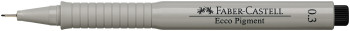 Faber-Castell Ecco Pigment Fineliner Pen - Black - 0.3mm